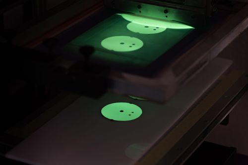 Bedrucken mit Farbpigmenten